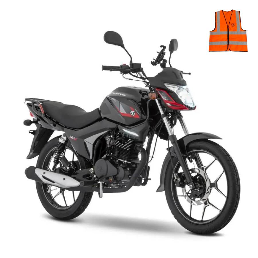 Motocicleta Italika FT200 Negra