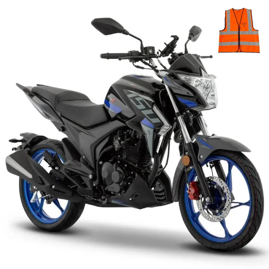 Motocicleta Italika 150Z (imagen del mismo modelo, color negro - ver nota)