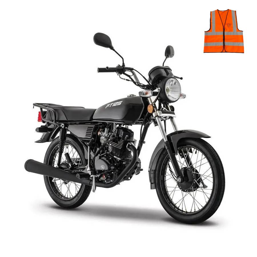 Motocicleta Italika FT125 Negro